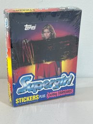 1984 TOPPS SUPERGIRL TRADING CARD BOX 36 PACKS FACTORY SEALED