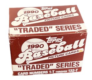 1990 TOPPS BASEBALL TRADED SET