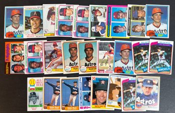 NOLAN RYAN Baseball Card LOT MLB HOF TOPPS