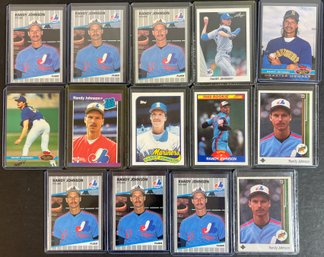 RANDY JOHNSON ROOKIE CARD LOT MLB Baseball