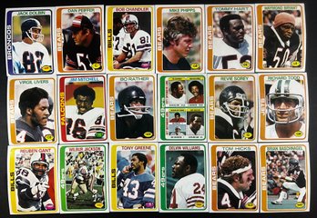 1978 TOPPS FOOTBALL LOT