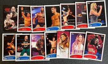 Wwf Wwe Smackdown Raw TOPPS Wrestling Stars Card Lot Including The Rock