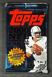 2000 TOPPS FOOTBALL PACK NFL UNOPENED FACTORY SEALED