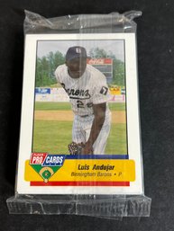 Sealed Minor League Stars Pro Card Cello Of Rookies Xrc