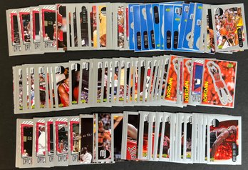 Large Michael Jordan 90s Sticker Card  Lot Stick Ums