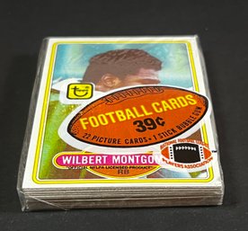 1980 TOPPS FOOTBALL CELLO PACK UNOPENED