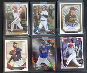 MLB BASEBALL ROOKIE CARD LOT AUSTIN RIILEY DANSBY SWANSON