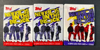 NEW KIDS ON THE BLOCK TRADING CARD PACKS FACTORY SEALED