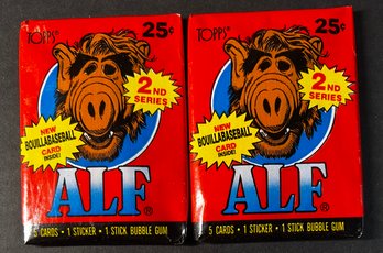 ALF TRADING CARD PACKS FACTORY SEALED