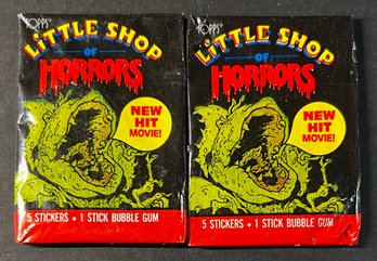 LITTLE SHOP OF HORRORS TRADING CARD FACTORY SEALED PACKS