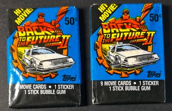 BACK TO THE FUTURE TRADING CARD PACKS FACTORY SEALED