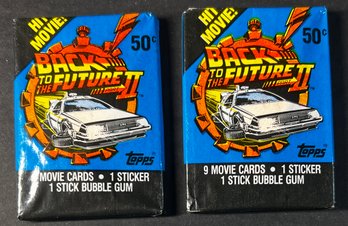 BACK TO THE FUTURE 2 TRADING CARD FACTORY SEALED PACKS