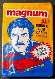 MAGNUM PI TRADING CARD PACK FACTORY SEALED