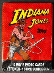 INDIANA JONES TRADING CARD PACK FACTORY SEALED