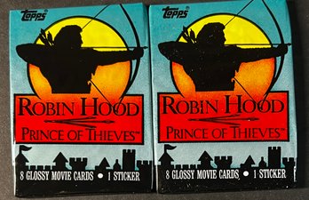 ROIN HOOD TRADING CARD PACKS FACTORY SEALED