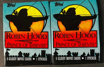 ROBIN HOOD TRADING CARD PACKS FACTORY SEALED