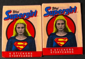 SUPERGIRL TRADING CARD PACKS FACTORY SEALED