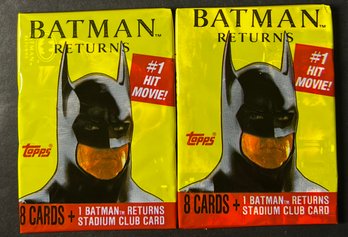 BATMAN TRADING CARD FACTORY SEALED PACKS