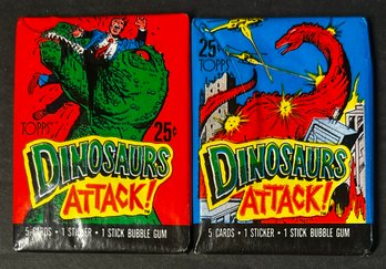 DINOSAURS ATTACK TRADING CARD PACKS FACTORY SEALED