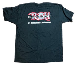 RING OF HONOR AUTOGRAPHED T-SHIRT