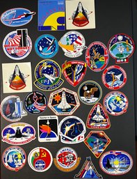 LARGE LOT OF NASA STICKERS