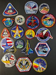 LARGE LOT OF NASA PATCHES