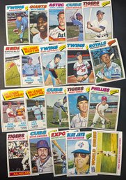 1977 Topps Baseball Lot