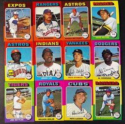 1975 TOPPS BASEBALL LOT