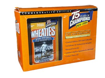 BABE RUTH Limited Edition 75th Anniversary Wheaties Collectors Tin ~ Factory Sealed