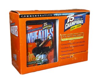Tiger Woods Limited Edition 75th Anniversary Wheaties Collectors Tin ~ Factory Sealed