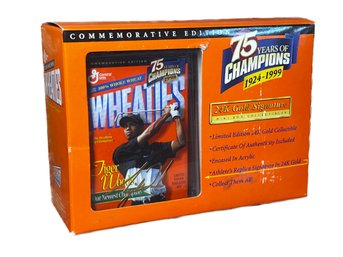 Tiger Woods Limited Edition 75th Anniversary Wheaties Collectors Tin ~ Factory Sealed