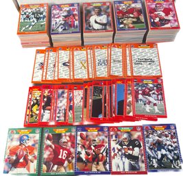 1989 PRO SET FOOTBALL COMPLETE SET WITH SUPER BOWL & ANNOUNCER CARDS