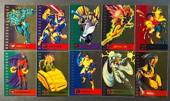 1995 FLEER ULTRA MARVEL SUSPENDED ANIMATION LIMITED EDITION COMPLETE 10 CARD SET