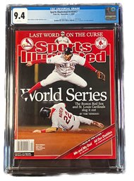 Boston Red Sox 2004 Championship Sports Illustrated CGC 9.4 Highest Graded!