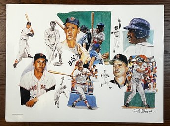 BOSTON RED SOX POSTER 24X18'