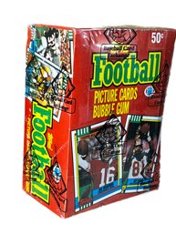 1990 TOPPS FOOTBALL BOX WITH 36 FACTORY SEALED PACKS