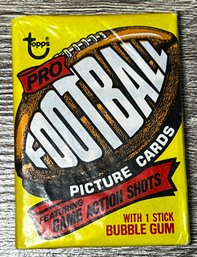 1977 Topps Football Pack ~ Factory Sealed