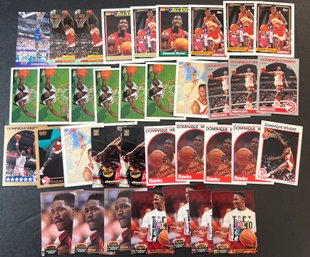 Dominique Wilkins Basketball Card Lot