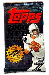 2000 TOPPS FOOTBALL PACK NFL UNOPENED FACTORY SEALED