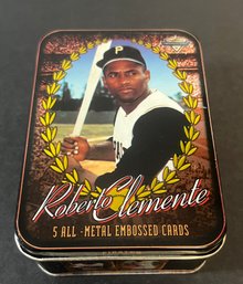 Roberto Clemente Metal Impressions Baseball Card Set