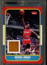 2007 FLEER MICHAEL JORDAN GAME USED FLOOR RCF ROOKIE REMAKE BASKETBALL CARD