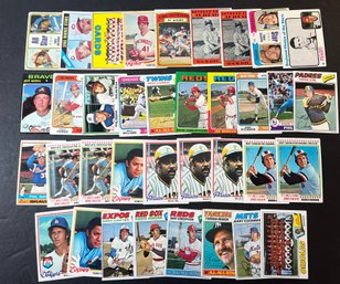 LOT OF 1970S BASEBALL STARS