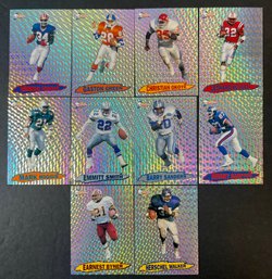 1994 PACIFIC PRIZM INSERT SET FOOTBALL CARDS