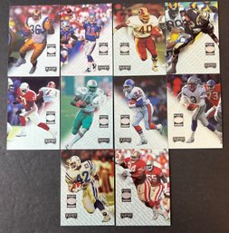 LOT OF 10 PLAYOFF ROOKIE ROUNDUP REDEMPTION FOOTBALL CARDS