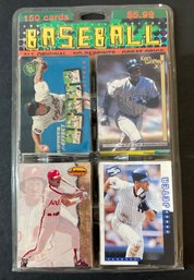 1999 FAIRFIELD RACK PACK SEALED JETER KEN GRIFFEY JR ON TOP