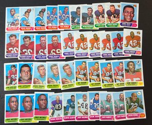 1968 TOPPS FOOTBALL CARD LOT