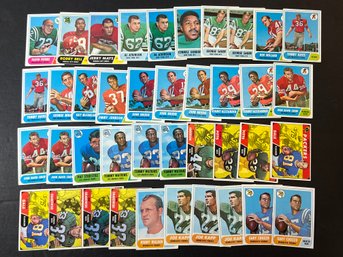 1968 TOPPS FOOTBALL CARD LOT