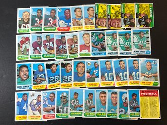 1968 TOPPS FOOTBALL CARD LOT