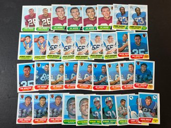 1968 TOPPS FOOTBALL CARD LOT