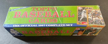 1987 Topps Baseball Card Complete Set